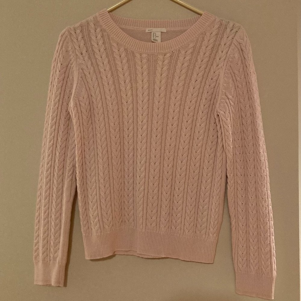 Pale Pink H&M Sweater